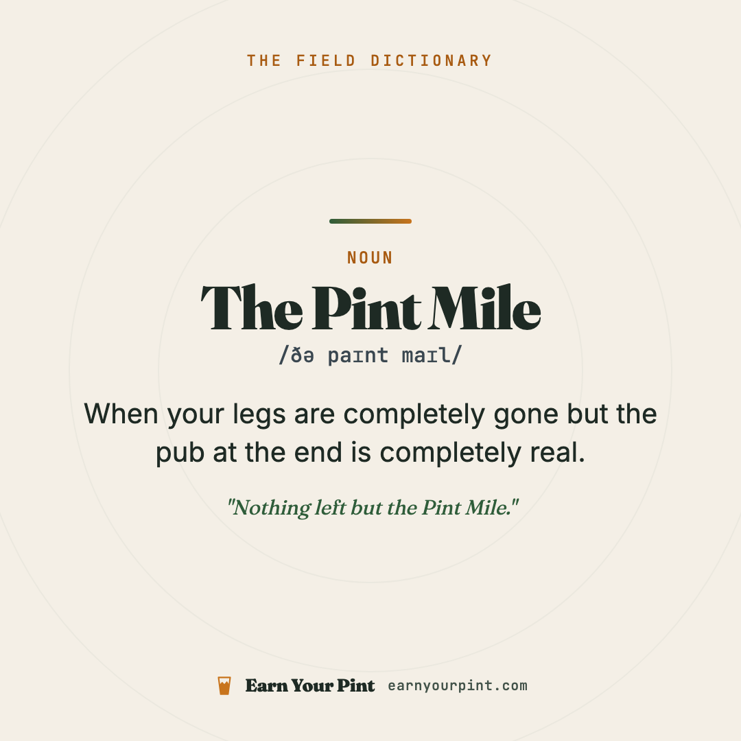The Pint Mile